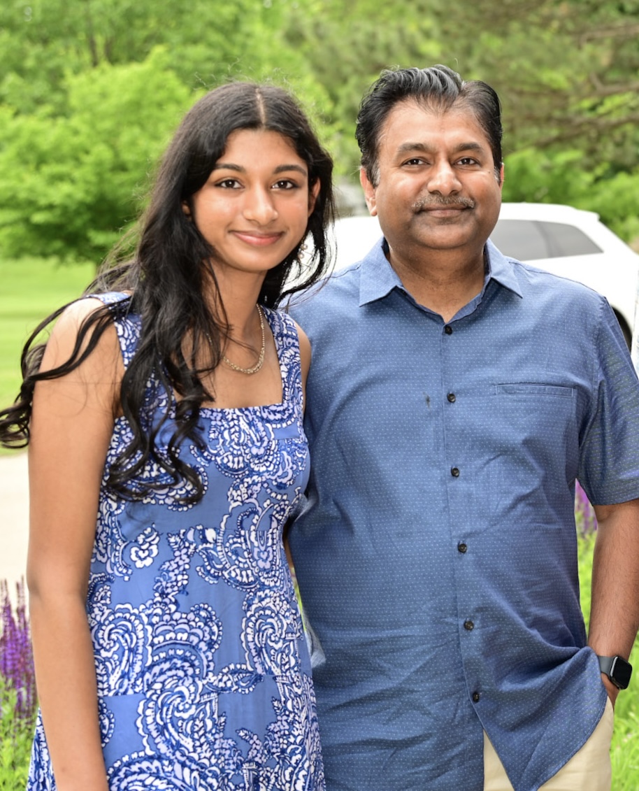 Shreya and her dad